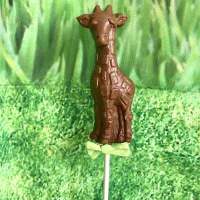Giraffe Chocolate Lollipop
