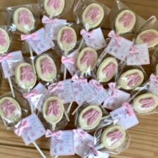 Ballet Slipper Chocolate  Lollipops(set of 3) - Image 3