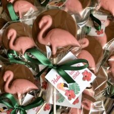 Flamingo Chocolate Lollipop - Image 7