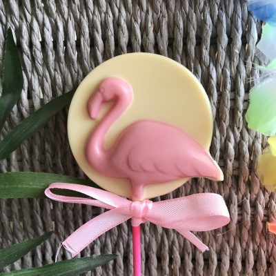Flamingo Chocolate Lollipop