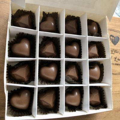 Chocolate Hearts Gift Box