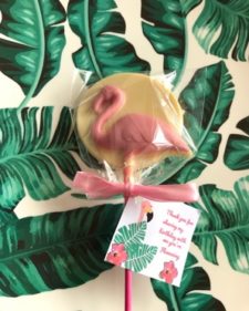 Flamingo Chocolate Lollipop - Image 3