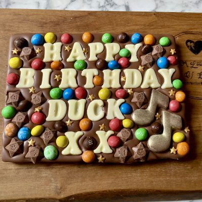 Personalised Chocolate Slabs