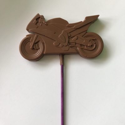 Motor Bike Chocolate Lollipop
