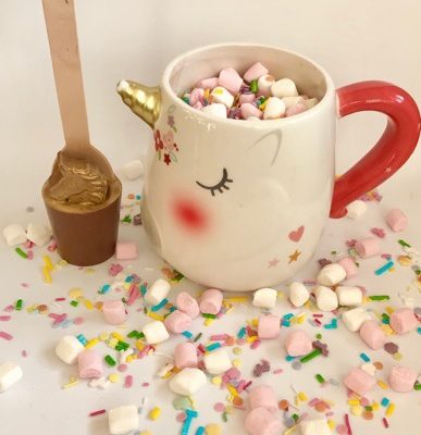 Unicorn Hot Chocolate Spoon Stirrer