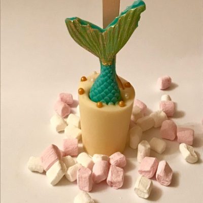 Mermaid Hot Chocolate  Stirrer