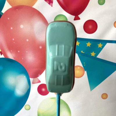 Chocolate Car Lollipops