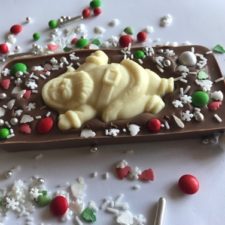 Santa Chocolate Bar