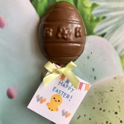 Easter Egg Chocolate Lollipop