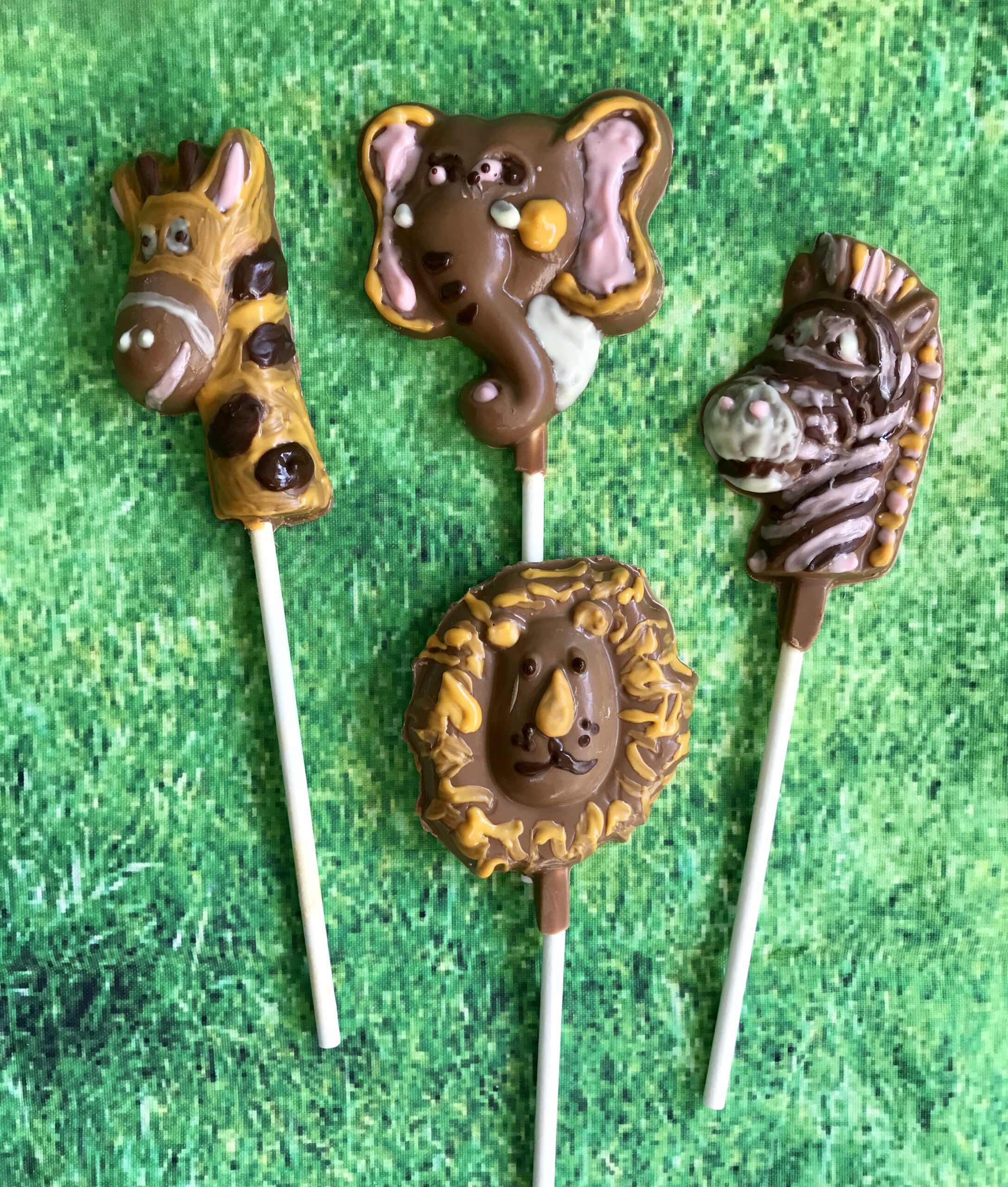 safari chocolate molds