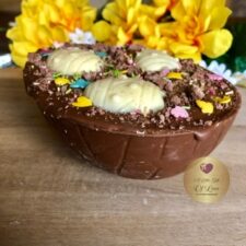 Millionaires shortbread or Biscoff stuffed  Easter  Eggs - Image 2