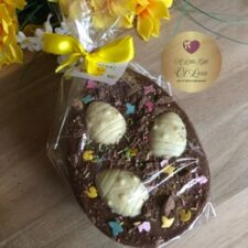 Millionaires shortbread or Biscoff stuffed  Easter  Eggs - Image 4