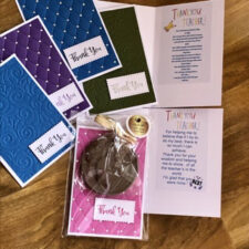 Teacher’s Thank you card and chocolate medal - Image 3