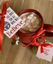 Santa’s Believe Bell Chocolate Bauble/ Bomb - Image 5