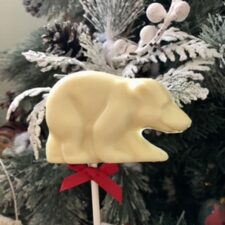 Polar Bear Chocolate Lollipop