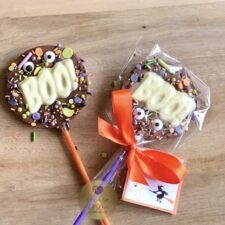 Boo Chocolate Lollipop