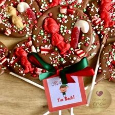 Cheeky Elf Chocolate Lollipop