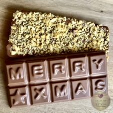 Merry Xmas Luxury Chocolate Bar