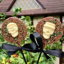 Halloween Chocolate Skull Lollipop - Image 3