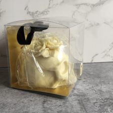 Rose Flower Solid Chocolate Skull - Image 7