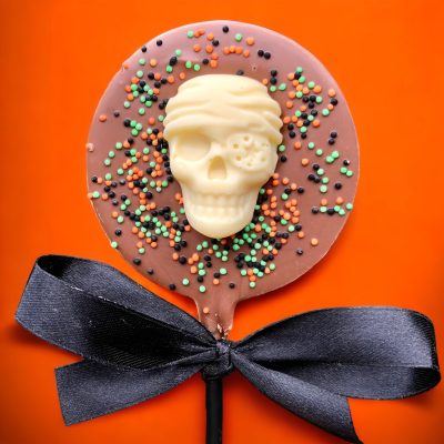 Halloween Chocolate Skull Lollipop