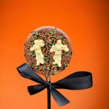 Halloween Chocolate Spooky Skeletons Lollipop