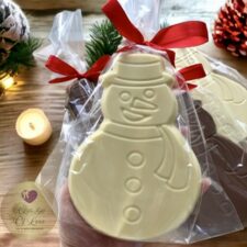 Large Chocolate Snowman