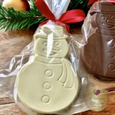 Large Chocolate Snowman - Image 2