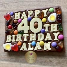Personalised Chocolate Slabs and Bars