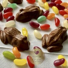 Popping candy chocolate frog and jelly beans