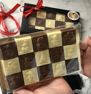 Handcrafted Christmas Chocolate Gift Box (15 Pieces) - Image 2