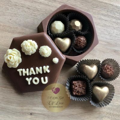Chocolate Flower Box