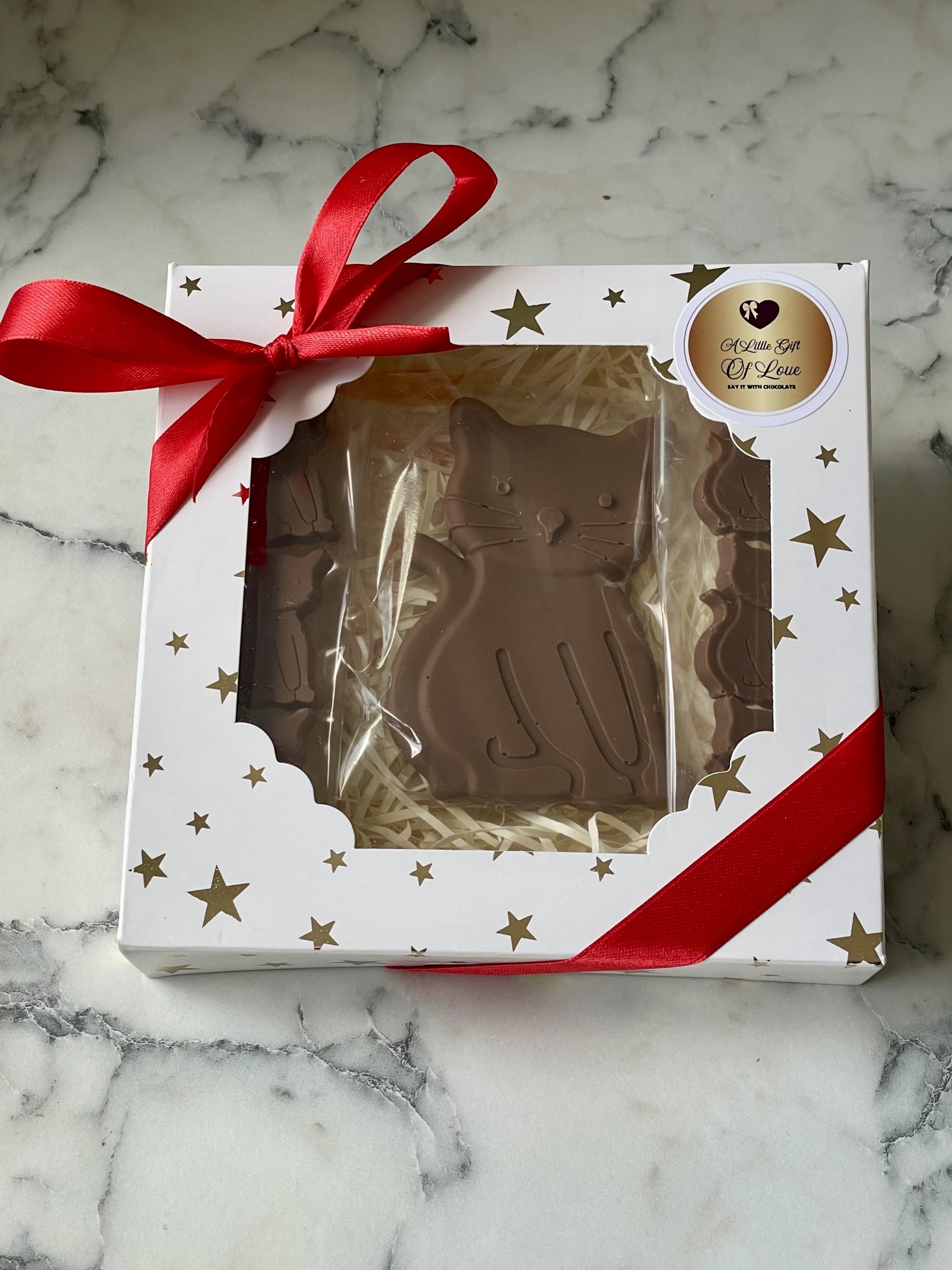 Cat and Kittens Chocolate Gift Box - Image 2