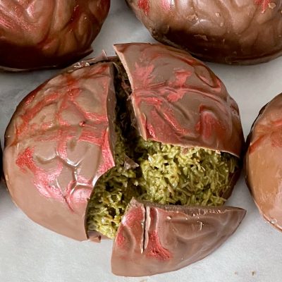 Pistachio Kanafeh Chocolate Brains